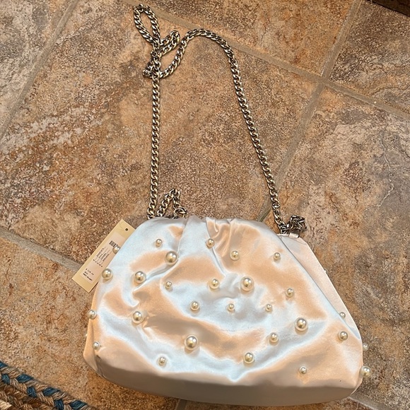 Anthropologie The Frankie Clutch: Pearl Edition NWT - Picture 8 of 17